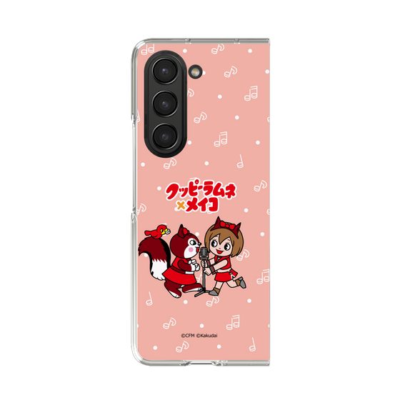クリアケース［ 初音ミク×クッピーラムネ - MEIKO×ラム - デフォルメイラスト ］