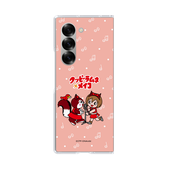 クリアケース［ 初音ミク×クッピーラムネ - MEIKO×ラム - デフォルメイラスト ］