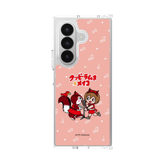 クリアケース［ 初音ミク×クッピーラムネ - MEIKO×ラム - デフォルメイラスト ］