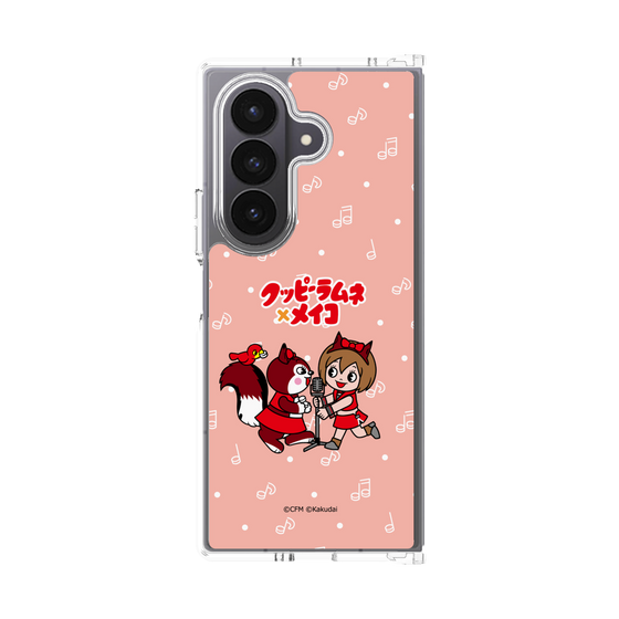 クリアケース［ 初音ミク×クッピーラムネ - MEIKO×ラム - デフォルメイラスト ］