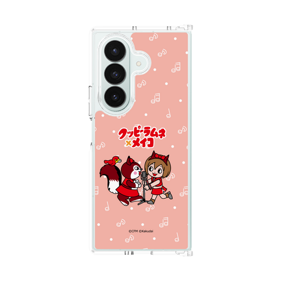 クリアケース［ 初音ミク×クッピーラムネ - MEIKO×ラム - デフォルメイラスト ］