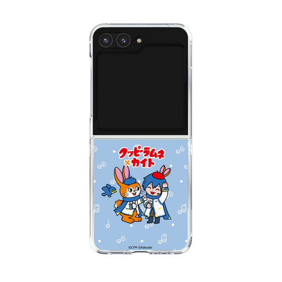 クリアケース［ 初音ミク×クッピーラムネ - KAITO×クッピー - デフォルメイラスト ］