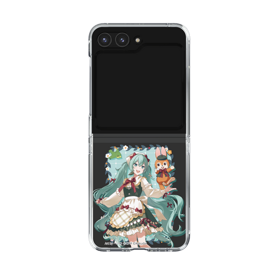 クリアケース［ 初音ミク×クッピーラムネ - 初音ミク×クッピー - 等身イラスト1 ］