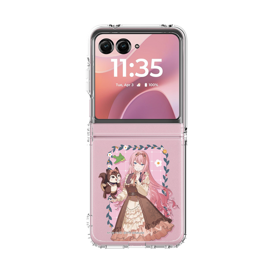 クリアケース［ 初音ミク×クッピーラムネ - 巡音ルカ×ラム - 等身イラスト1 ］