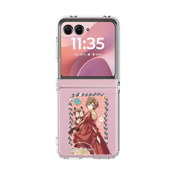 クリアケース［ 初音ミク×クッピーラムネ - MEIKO×ラム - 等身イラスト1 ］