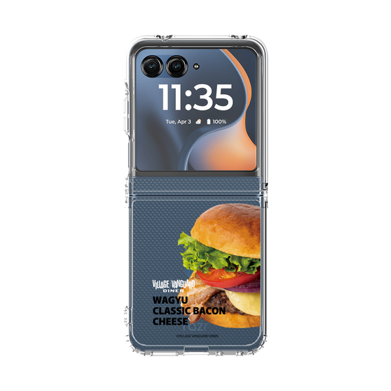 クリアケース［ ヴィレッジヴァンガードダイナー - 和牛クラシックベーコンチーズバーガー ］