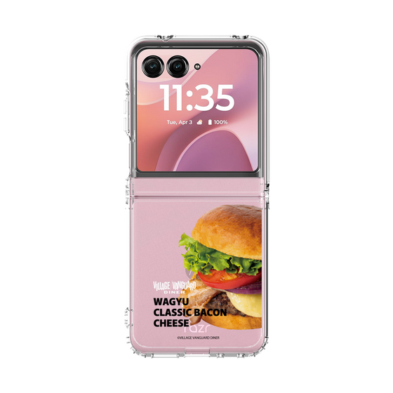 クリアケース［ ヴィレッジヴァンガードダイナー - 和牛クラシックベーコンチーズバーガー ］