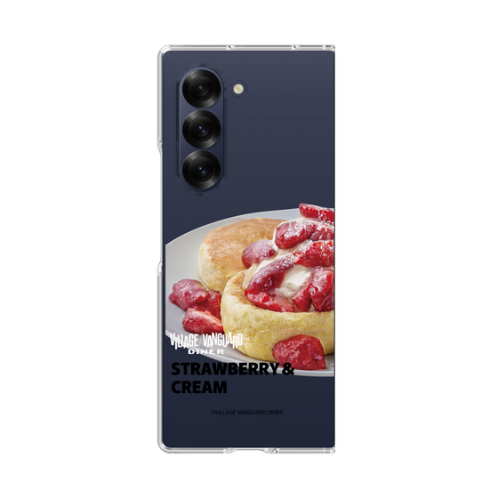 クリアケース［ ヴィレッジヴァンガードダイナー - ストロベリー＆クリームパンケーキ ］