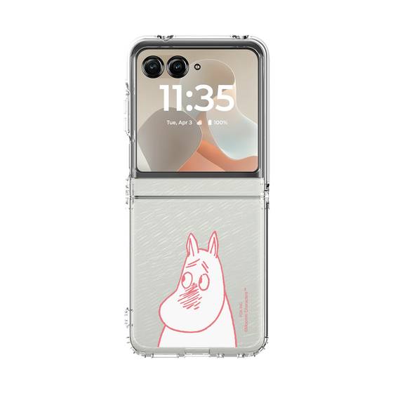 クリアケース［ MOOMIN - Blushing face ］