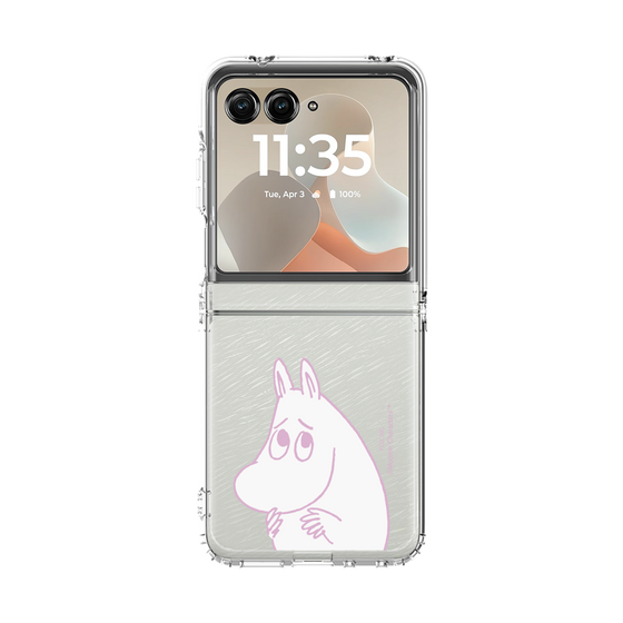 クリアケース［ MOOMIN - Fearful face ］