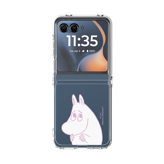 クリアケース［ MOOMIN - Fearful face ］