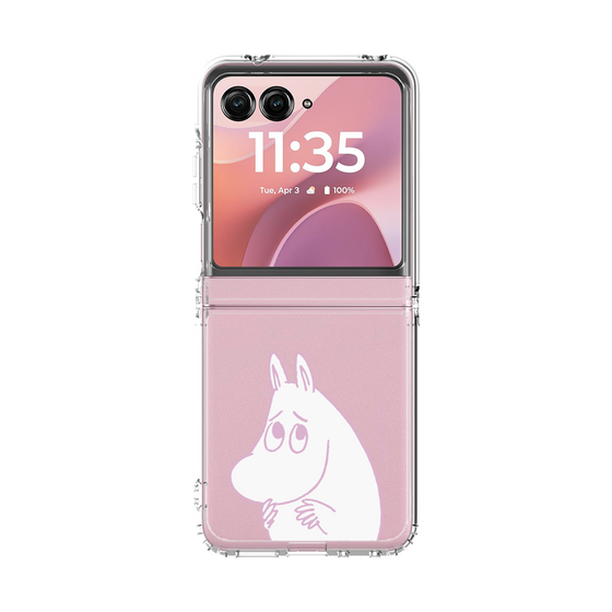 クリアケース［ MOOMIN - Fearful face ］