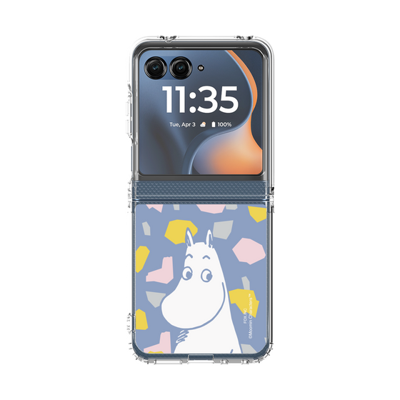 クリアケース［ MOOMIN - Familiar face - color ］