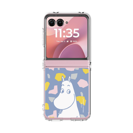 クリアケース［ MOOMIN - Familiar face - color ］