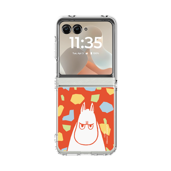 クリアケース［ MOOMIN - Angry face - color ］