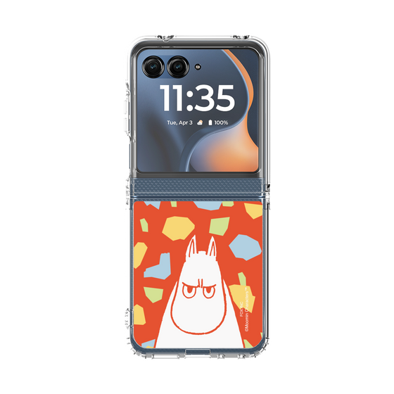 クリアケース［ MOOMIN - Angry face - color ］