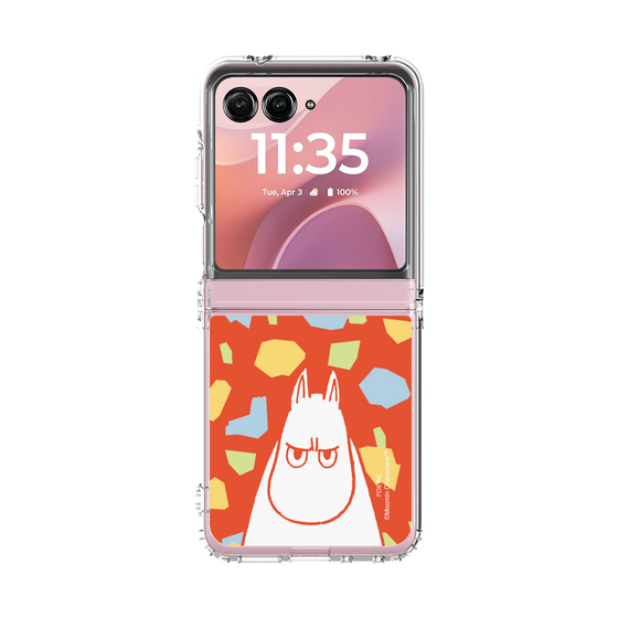 クリアケース［ MOOMIN - Angry face - color ］