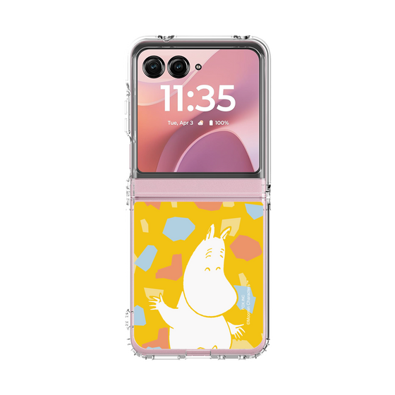 クリアケース［ MOOMIN - Happy face - color ］