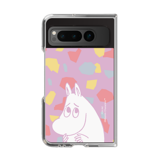 クリアケース［ MOOMIN - Fearful face - color ］