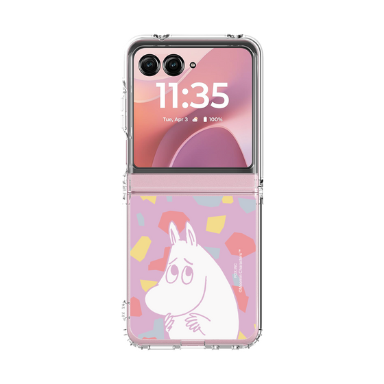 クリアケース［ MOOMIN - Fearful face - color ］