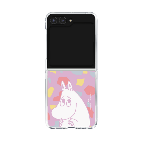 クリアケース［ MOOMIN - Fearful face - color ］