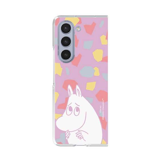 クリアケース［ MOOMIN - Fearful face - color ］