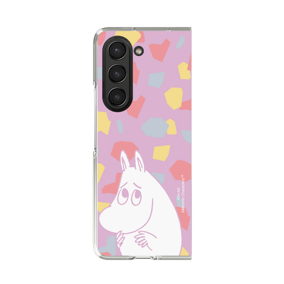 クリアケース［ MOOMIN - Fearful face - color ］