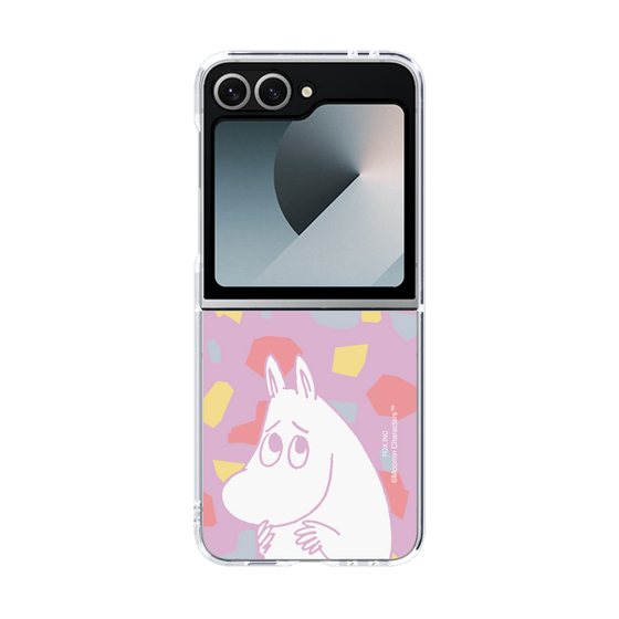 クリアケース［ MOOMIN - Fearful face - color ］