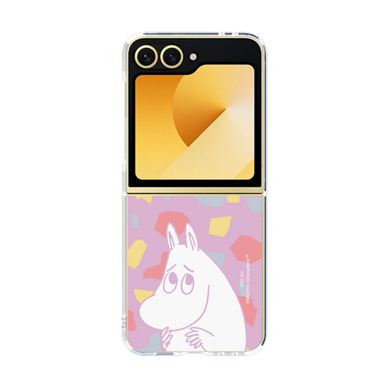 クリアケース［ MOOMIN - Fearful face - color ］