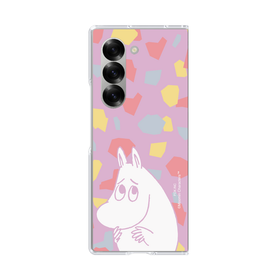 クリアケース［ MOOMIN - Fearful face - color ］