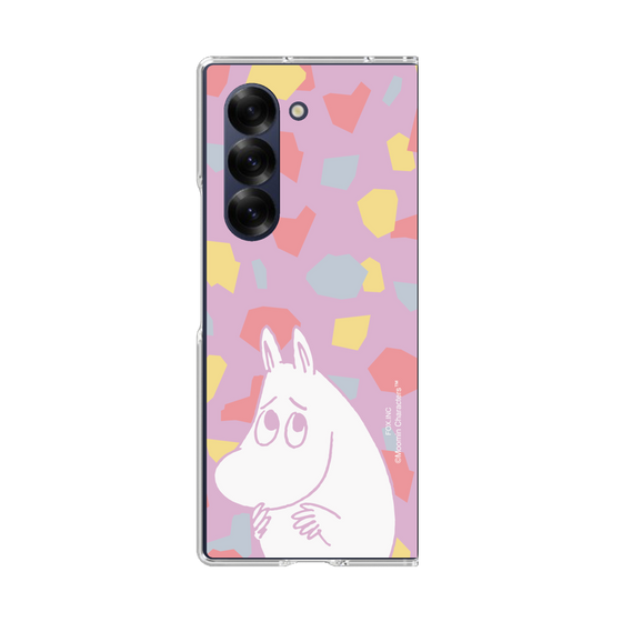 クリアケース［ MOOMIN - Fearful face - color ］