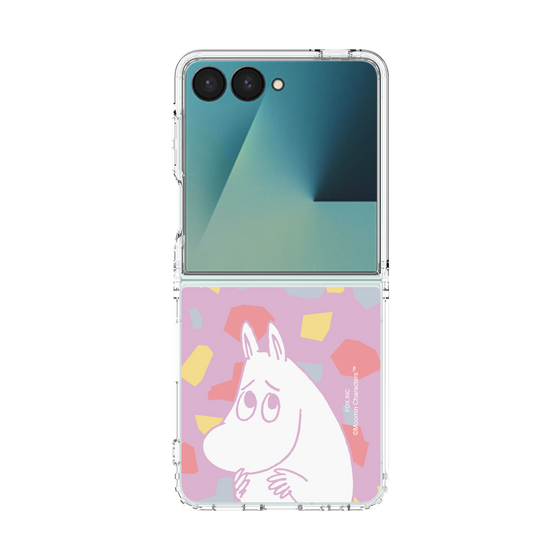クリアケース［ MOOMIN - Fearful face - color ］