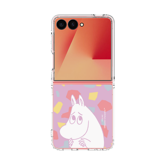 クリアケース［ MOOMIN - Fearful face - color ］