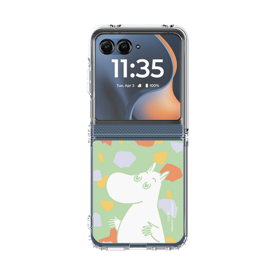 クリアケース［ MOOMIN - Sparkling face - color ］