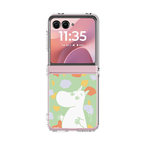 クリアケース［ MOOMIN - Sparkling face - color ］