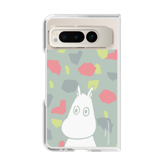 クリアケース［ MOOMIN - Troubled face - color ］