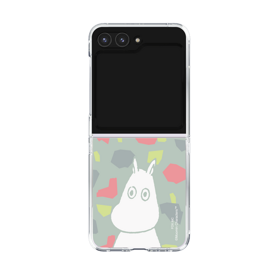 クリアケース［ MOOMIN - Troubled face - color ］