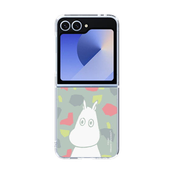 クリアケース［ MOOMIN - Troubled face - color ］