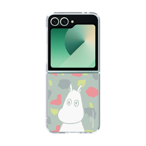 クリアケース［ MOOMIN - Troubled face - color ］