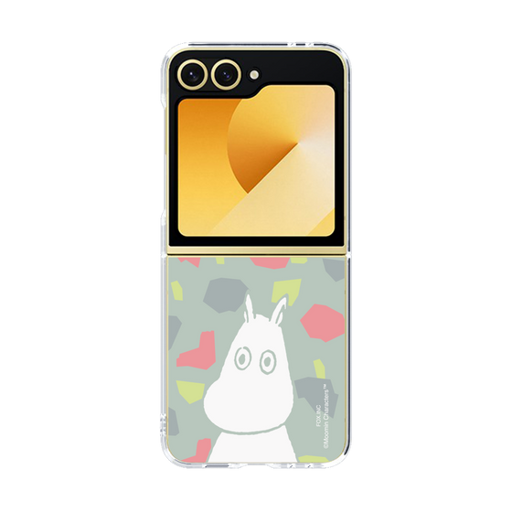 クリアケース［ MOOMIN - Troubled face - color ］
