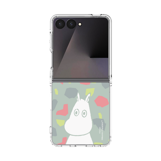 クリアケース［ MOOMIN - Troubled face - color ］
