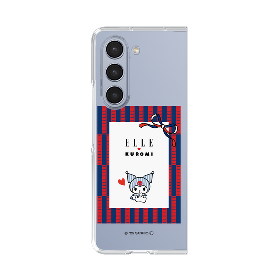 クリアケース［ ELLE×マイメロディ＆クロミ - トリコロールカラーグラフィック6 ］