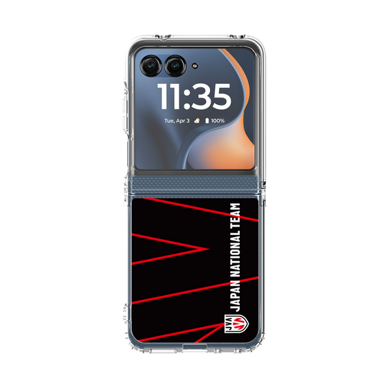 クリアケース［ バレーボール女子日本代表(2025)- グラフィック - ブラック ］