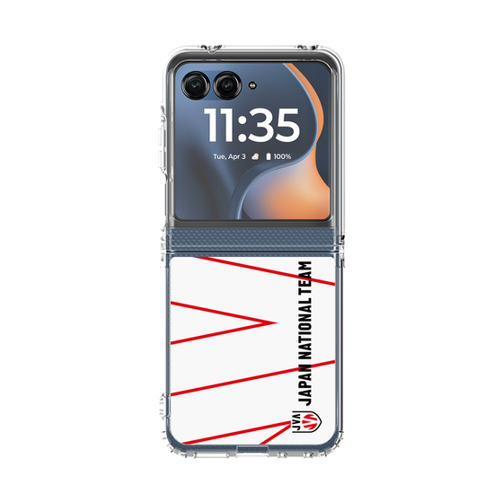 クリアケース［ バレーボール女子日本代表(2025)- グラフィック - ホワイト ］