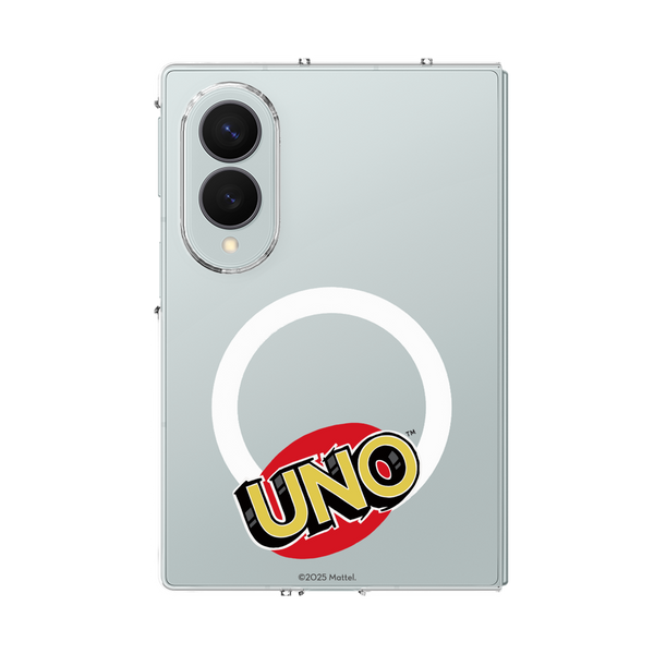 クリアケース for Samsung Galaxy Z Fold8［ UNO - ロゴ ］