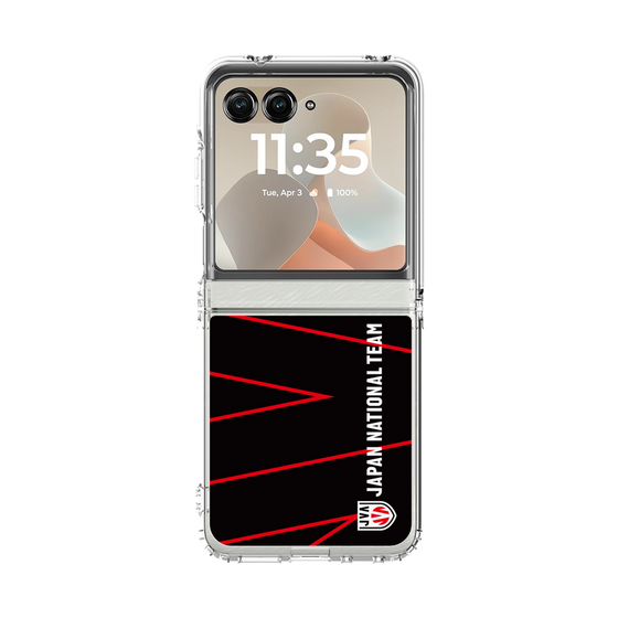 クリアケース［ バレーボール男子日本代表(2025)- グラフィック - ブラック ］