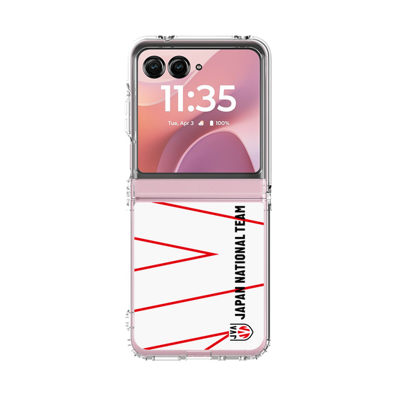クリアケース［ バレーボール男子日本代表(2025)- グラフィック - ホワイト ］