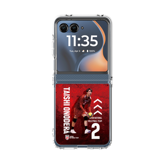 クリアケース［ バレーボール男子日本代表(2025)- 肖像 #2 ONODERA ］