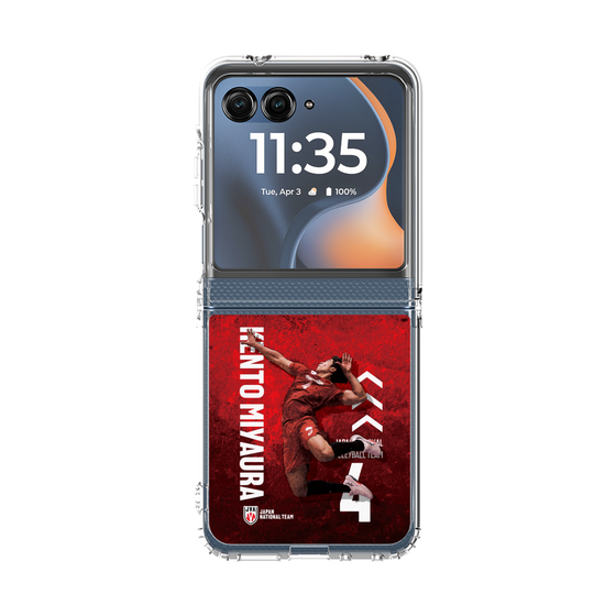 クリアケース［ バレーボール男子日本代表(2025)- 肖像 #4 MIYAURA ］