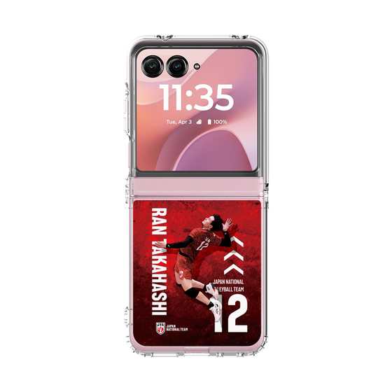 クリアケース［ バレーボール男子日本代表(2025)- 肖像 #12 RAN ］